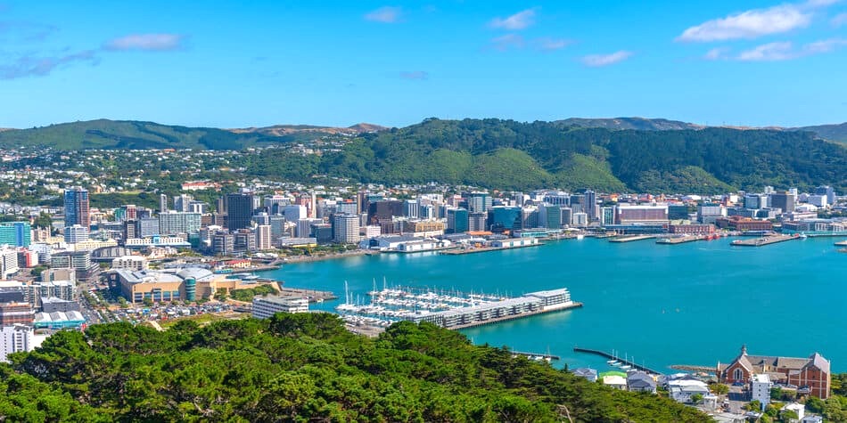 Photo of the city of Wellington