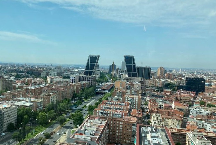 Where to stay in Madrid - Paseo de la Castellana